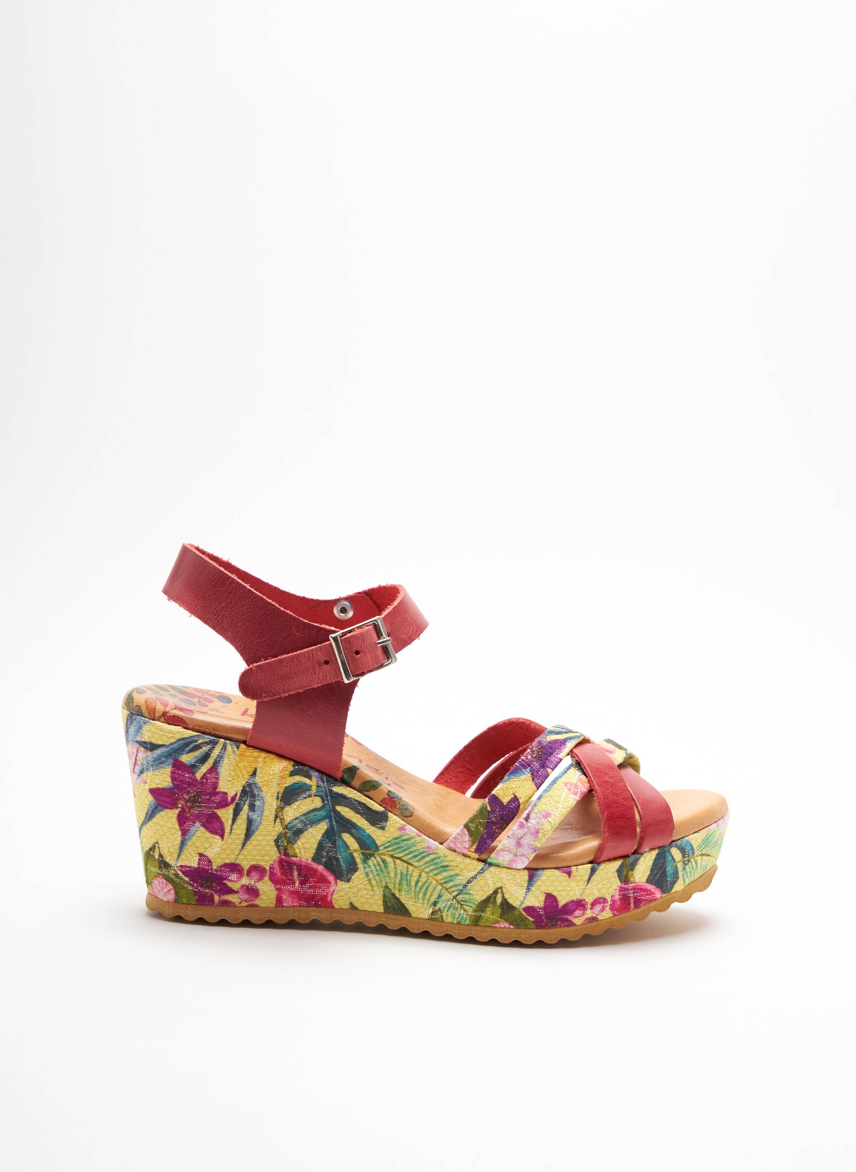 Kadancia Sandales Nu Pieds Femme couleur rouge