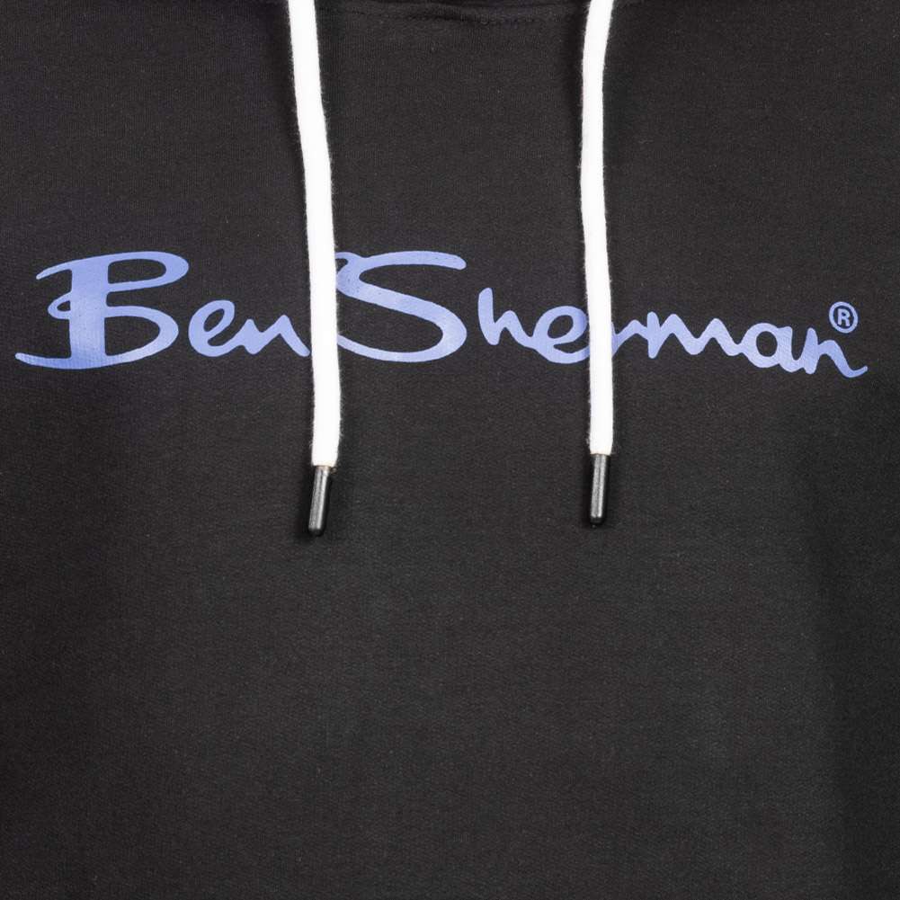 BEN SHERMAN Casual Herren Hoodie 0067810-BLACK