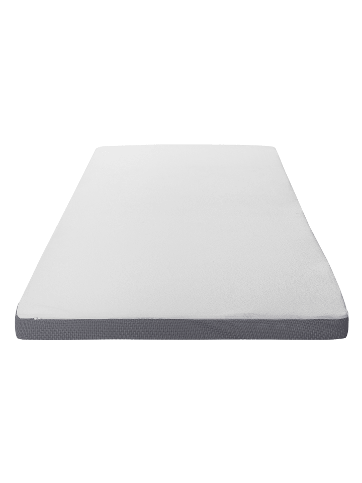 Beliani Topper COMFY in Grau/Weiß - (W) 140 x (H) 6 x (L) 200 cm günstig kaufen onesize