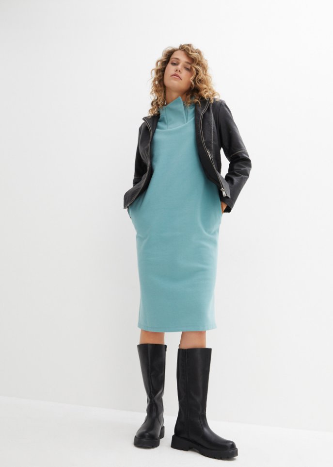 Sweatkleid, Ärmellos