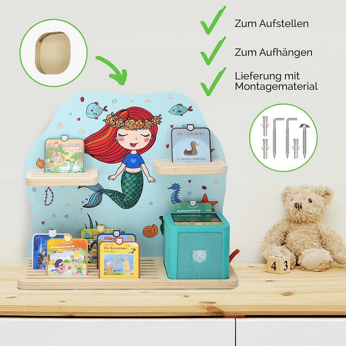 Regal für Musikbox 