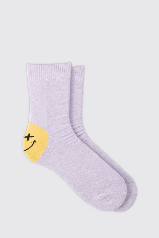 Socken mit Gesichts-Print
