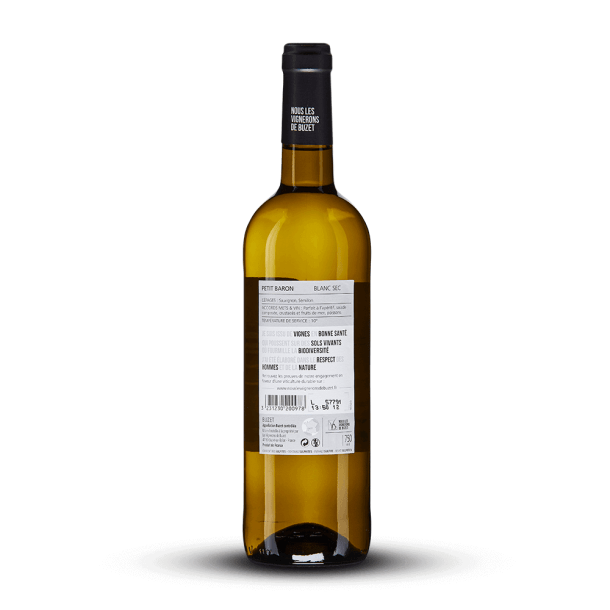 Vignerons de Buzet Petit Baron Blanc 2019