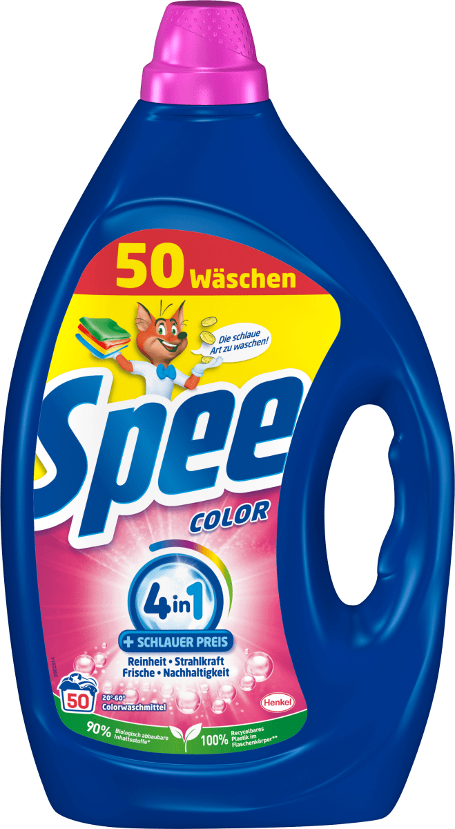 Colorwaschmittel Gel, 50 Wl