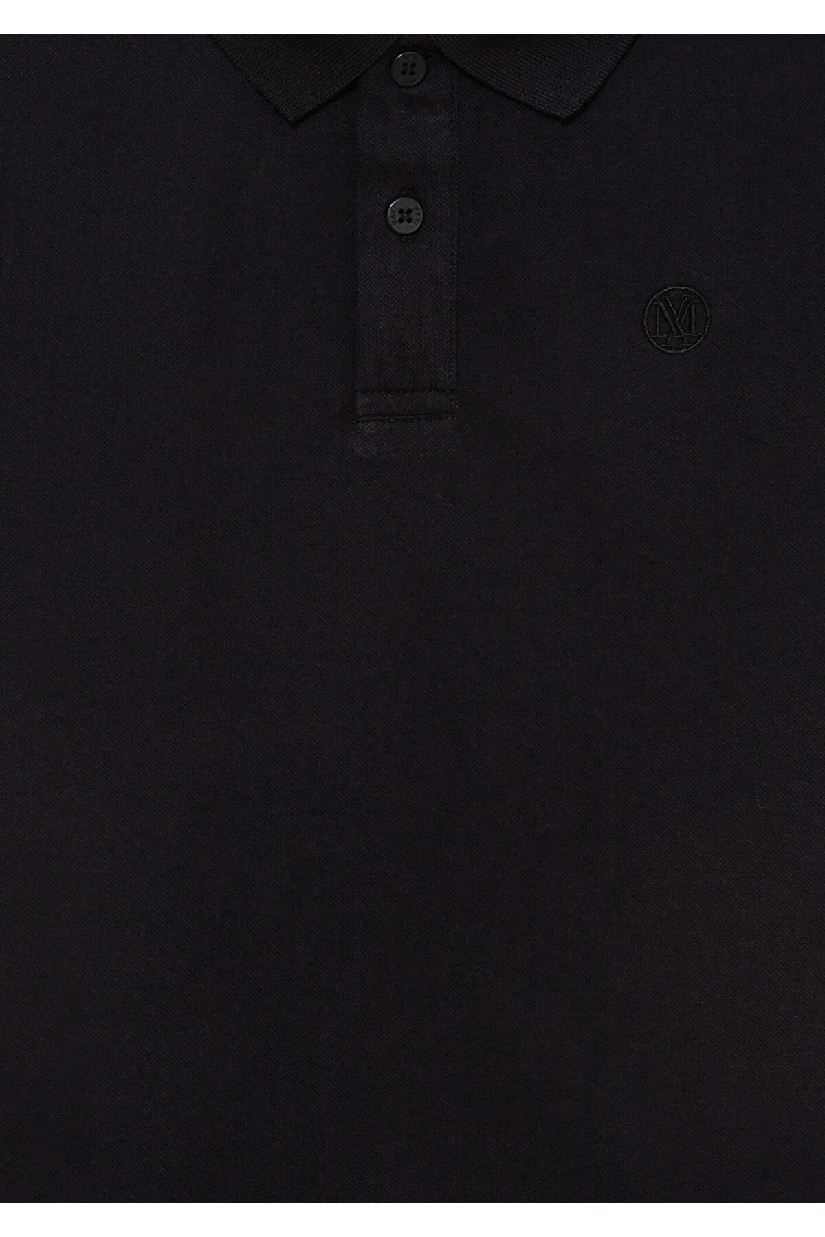 Mavi  Schwarzes Polo-T-Shirt Regular Fit / Regular Fit6610199-900