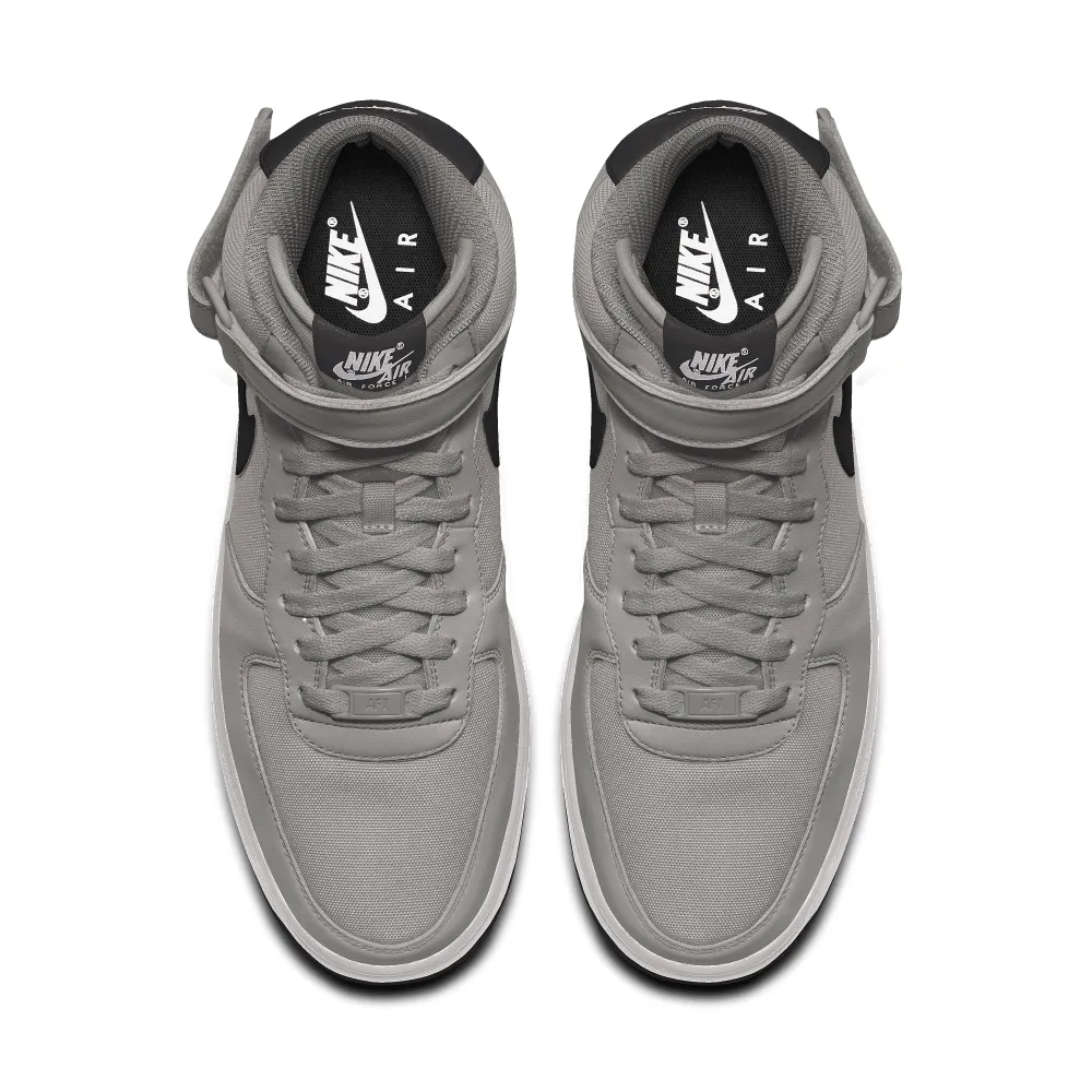 Nike Air Force 1 Mid By You personalisierbarer 6716818385 / grau