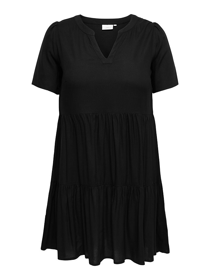 ONLY Carmakoma Kleid in Schwarz günstig kaufen