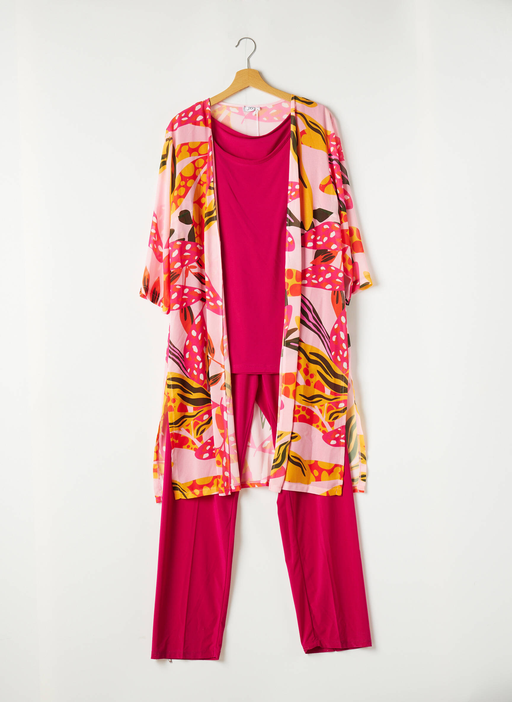 Joy Pantalon Veste Femme couleur rose