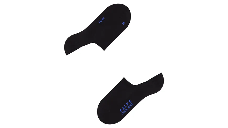 FALKE Unisex Füßlinge Cool Kick schwarz