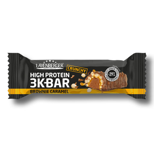 LAYENBERGER 3K Protein Bar Crunchy Brownie Caramel  45 g