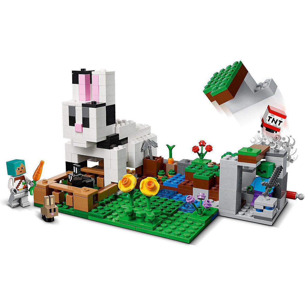 LEGO® Minecraft 21181 Die Kaninchenranch