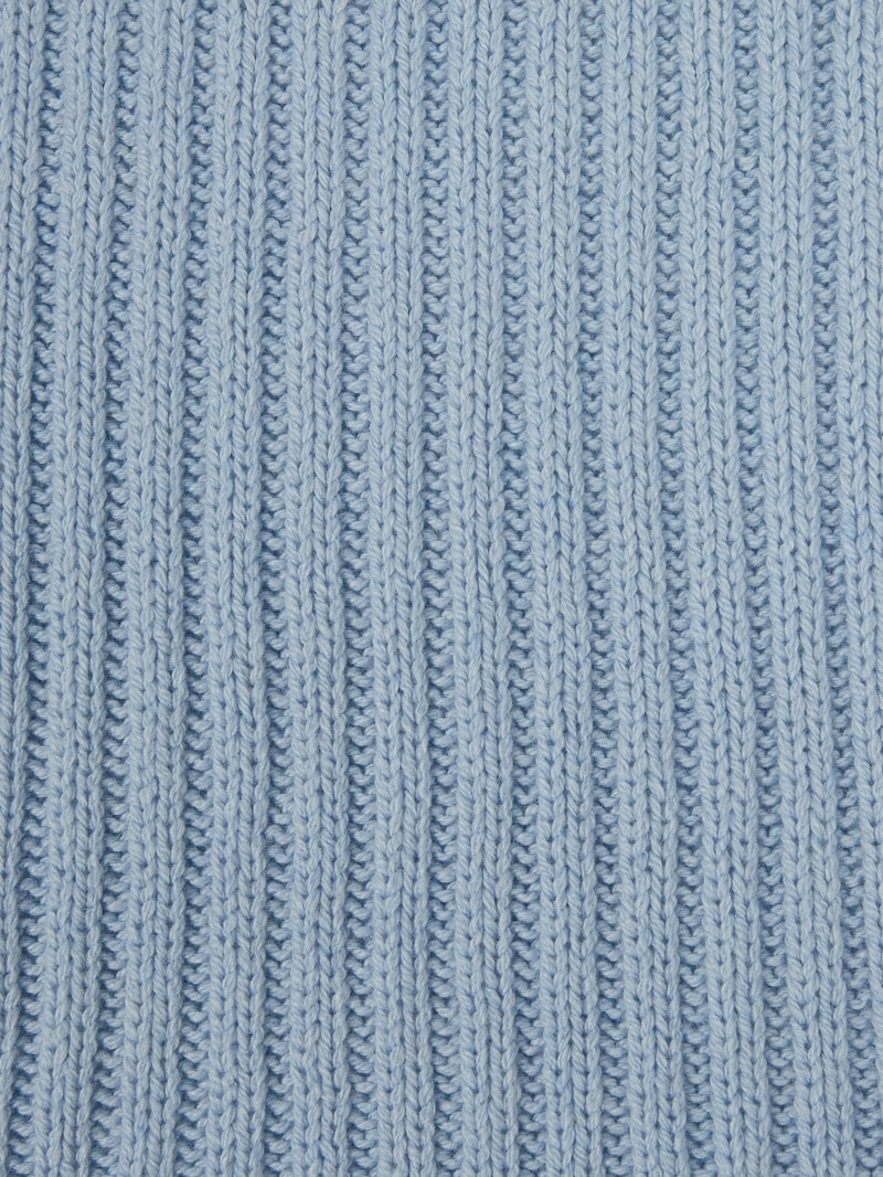 Schal mit Kaschmir-Anteil in bleu
