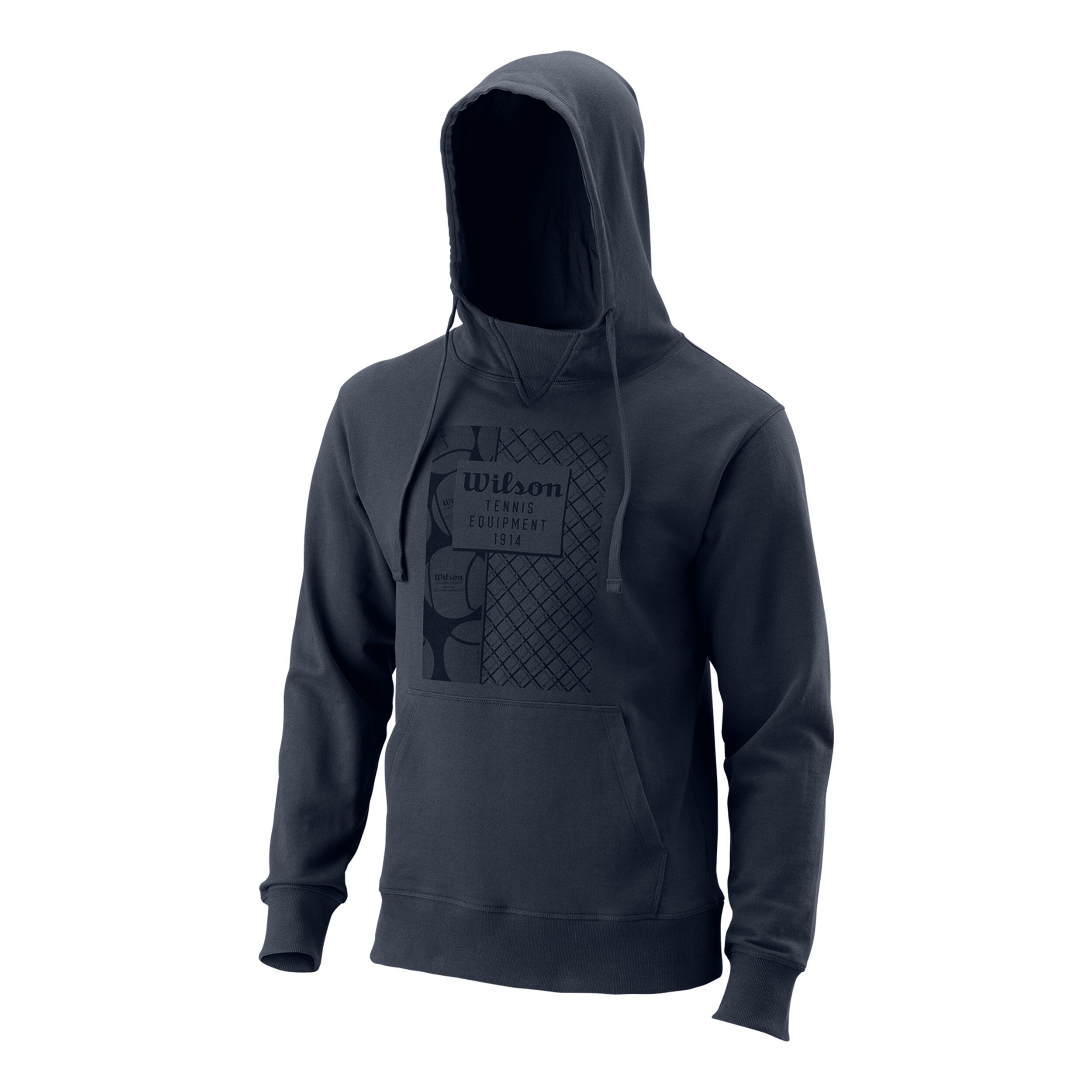 Equip Eco CTN Hoody Herren - Blau