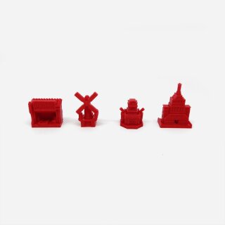 9 Faction Building Token Set for Scythe - 108 pieces