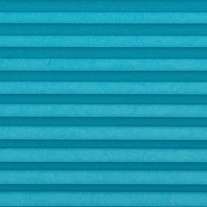 Bella Casa Klemmfix-Plissee verspannt, 220 x 80 cm, Blue Lagoon