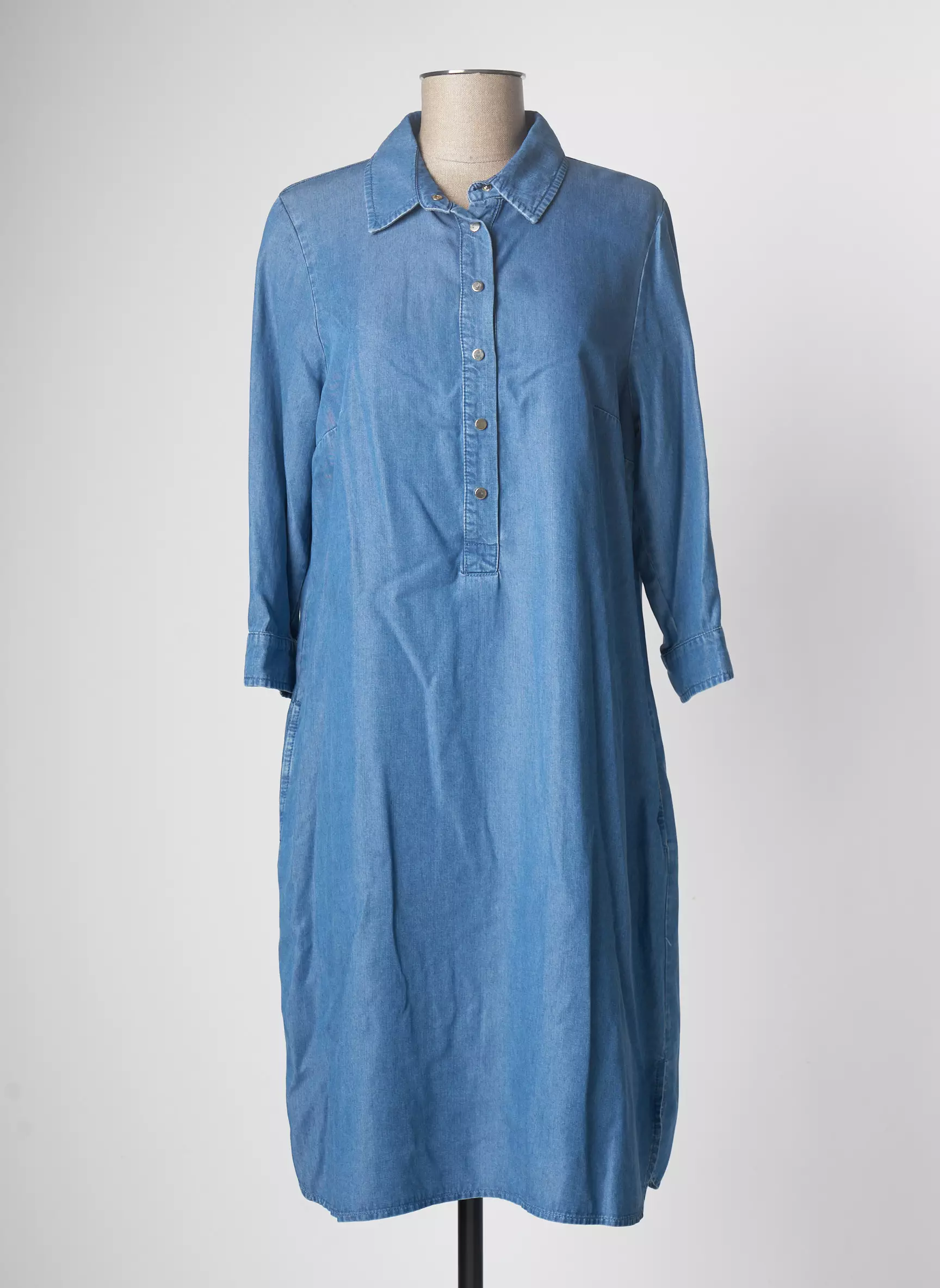 Devernois Robes Mi Longues Femme couleur bleu