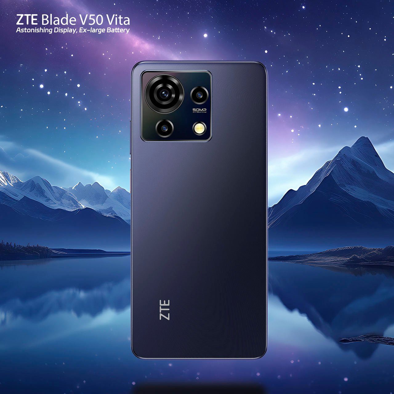 ZTE Blade V50 Vita Smartphone (17,14 cm/6,75 Zoll, 256 GB Speicherplatz, 50 MP Kamera)