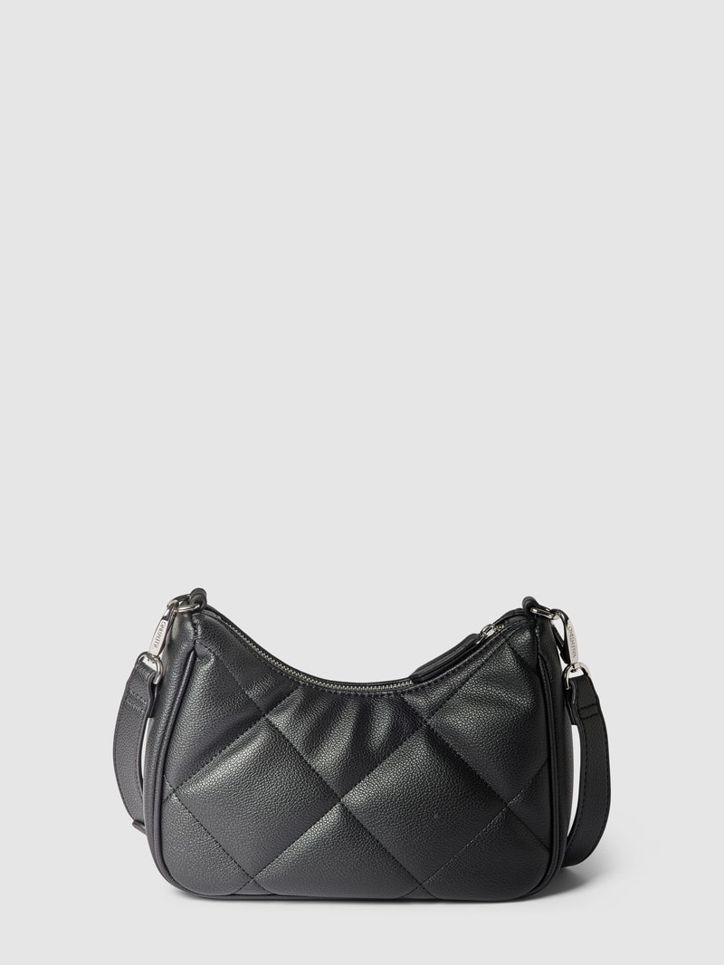 Shoulder Bag in Leder-Optik Modell 'COLD' in schwarz