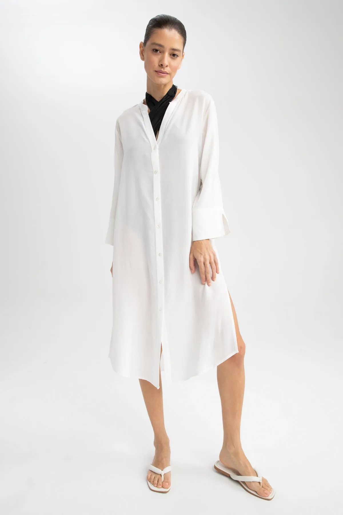 DeFacto  Be in Love Strandkleid mit normaler Passform - Z4659az23sp