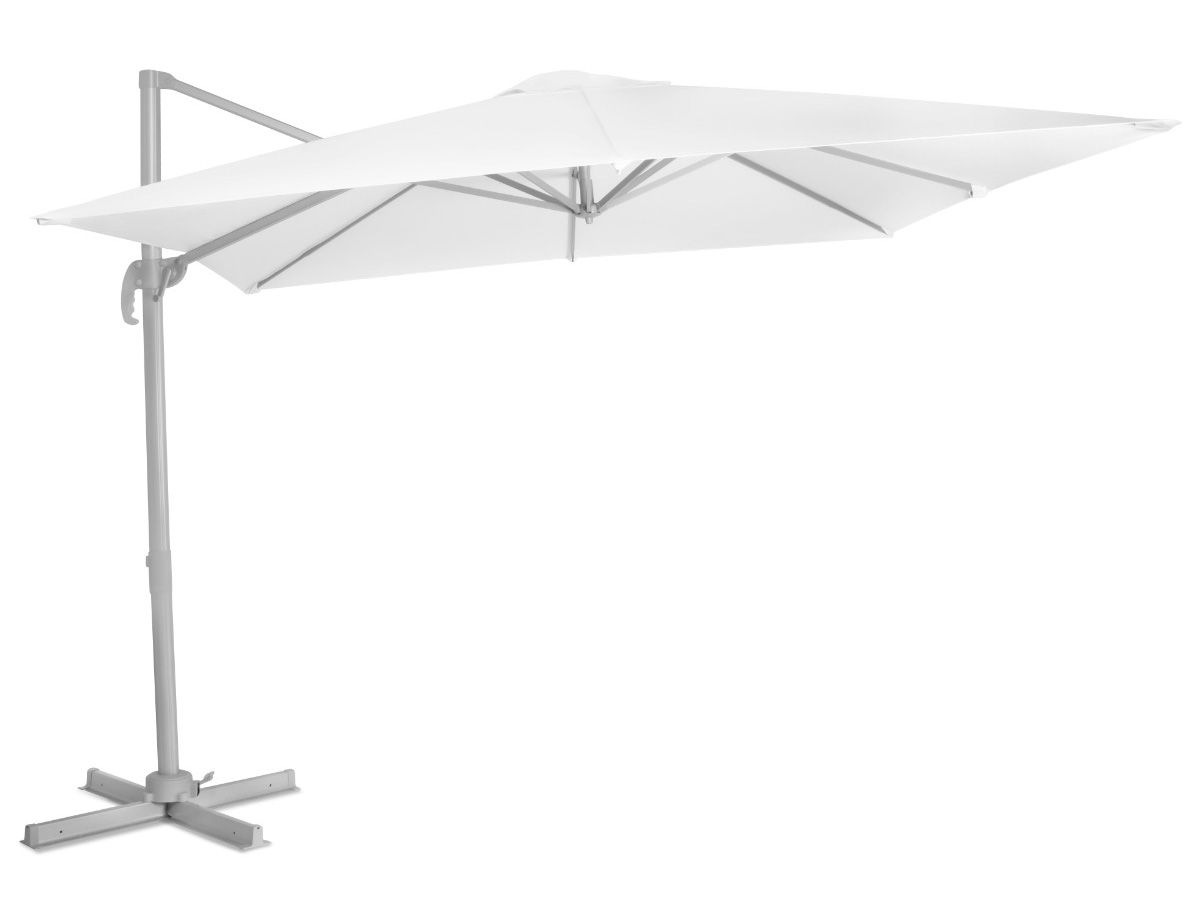VONROC Pisogne 300x300 cm Premium Freitragender Sonnenschirm