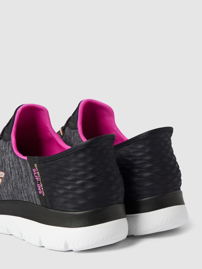 Sneaker mit Label-Details Modell 'SUMMITS' in schwarz