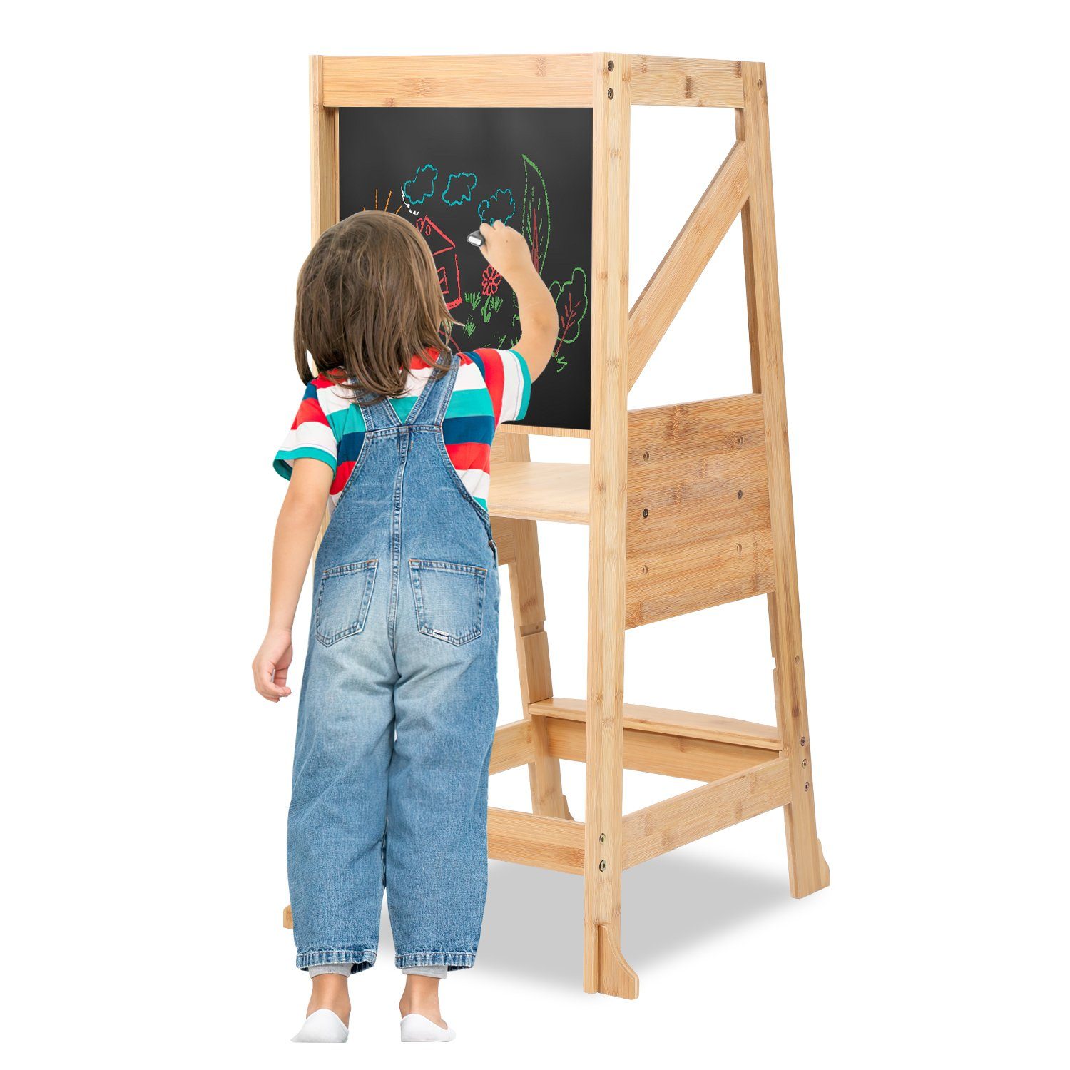 Gimisgu Stehhilfe Lernturm Kinderstuhl helper Learning Tower Kindertritt