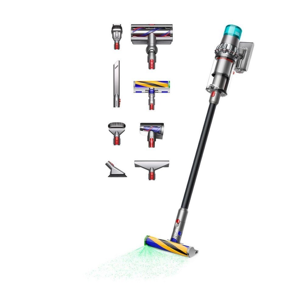 DYSON Akku-Hand-und Stielstaubsauger Dyson V15™ Detect Total Clean, 660 W