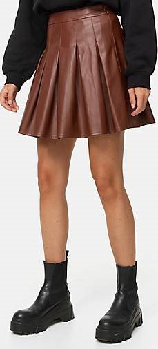 Threadbare Lederimitatrock