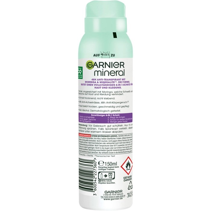 6-in-1 Protection 48h Deodorant Spray