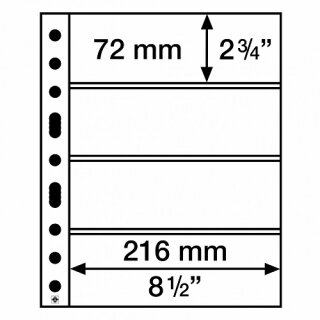 Kunstoffhüllen Grande 4 Waagerechte 4C (5)