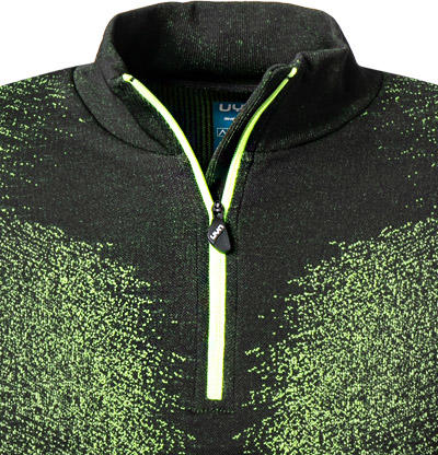 UYN, Funktionsshirt, Mikrofaser, schwarz-neongrün