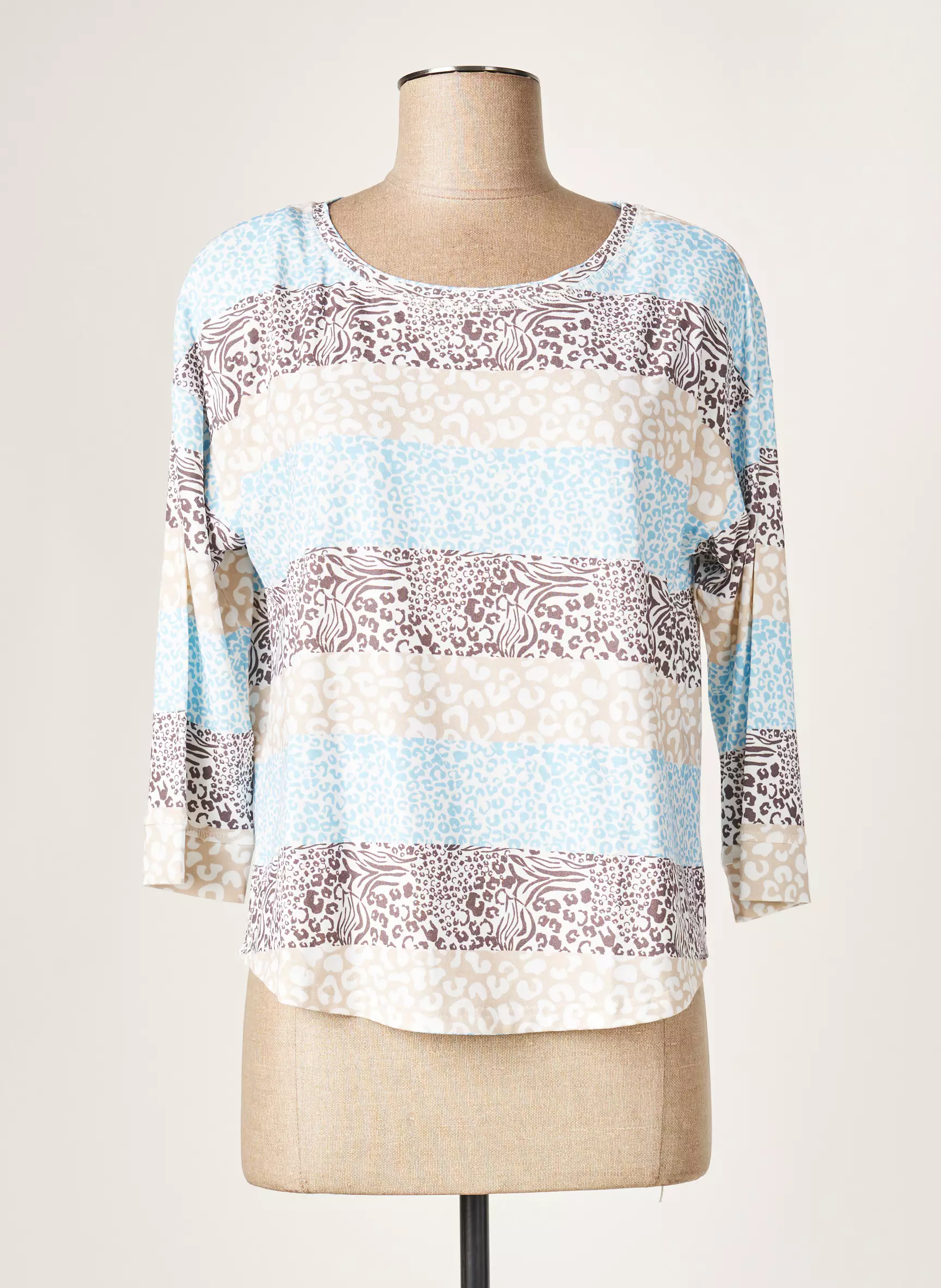 5 Hearts Tshirts Femme couleur bleu