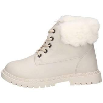 Puccetti Schnür Boots in weiß