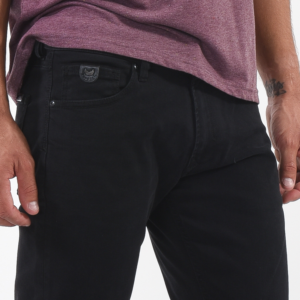 EZZYY  Jeans noir coupe slim