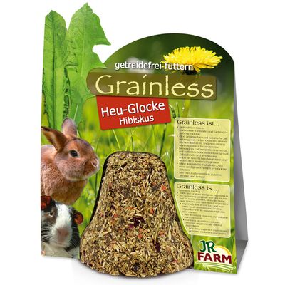 JR Farm Grainless  Heu-Glocke Hibiskus