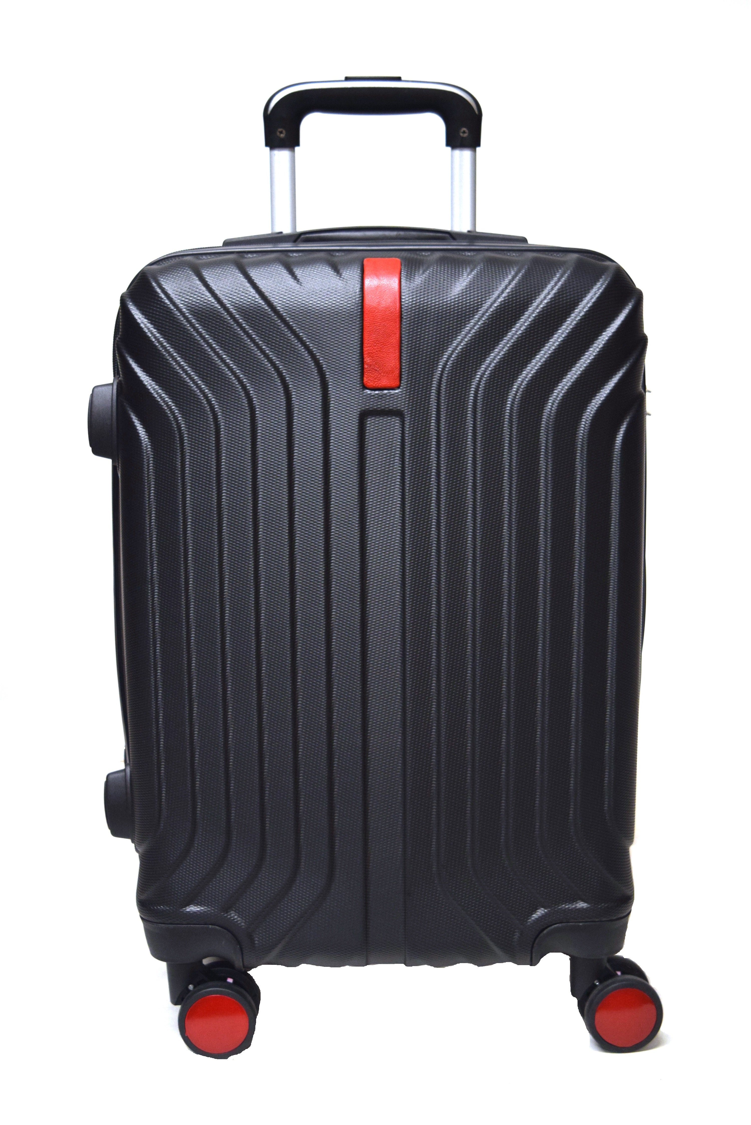 Zimmert Leather Handgepäck-Trolley S-Tice, 4 Rollen, Gr. S 55 M 67 L 76 cm leicht, Robust