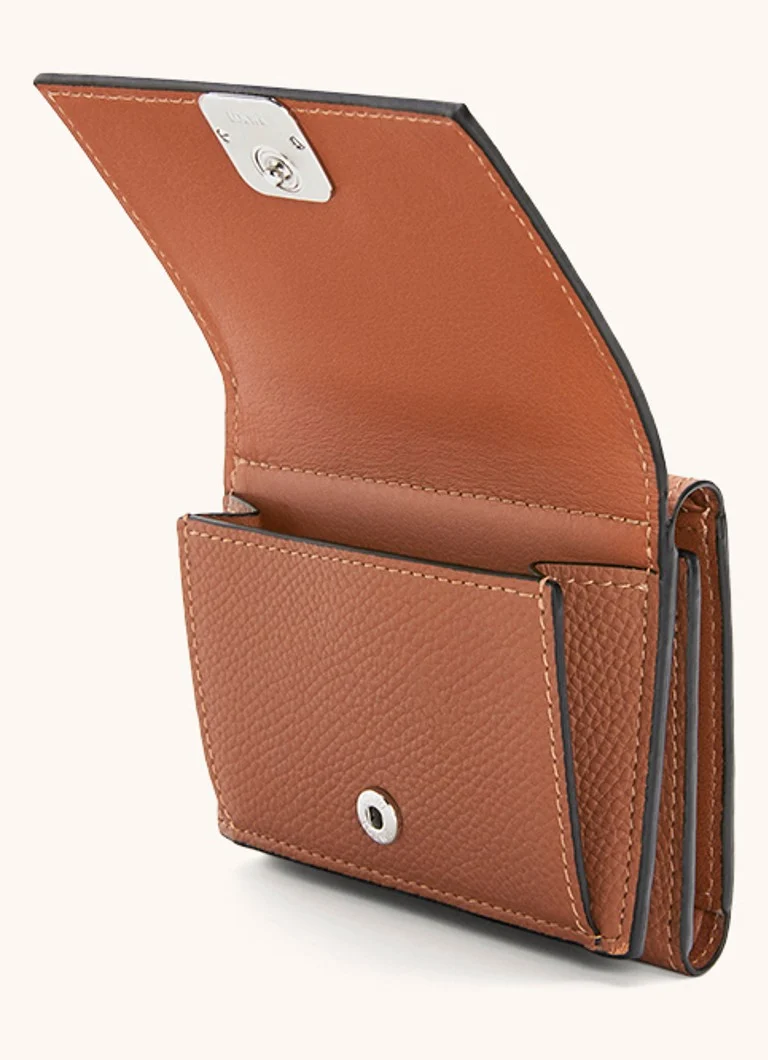 Portfel LOEWE Anagram ze skóry cielęcej