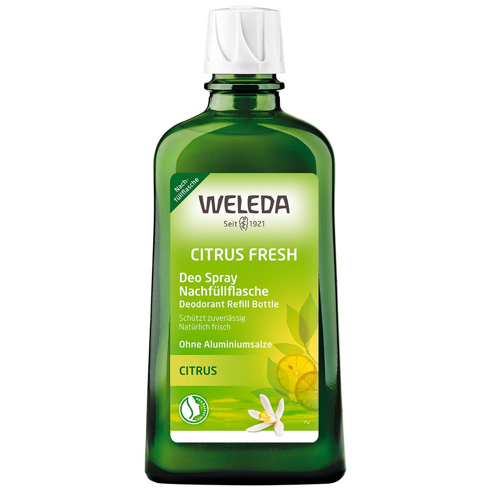 Weleda Citrus Fresh Deo Spray Nachfüllflasche 200 ml