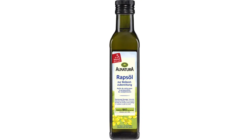 Alnatura Bio Rapsöl  (ab 5. Monat) 250 ml