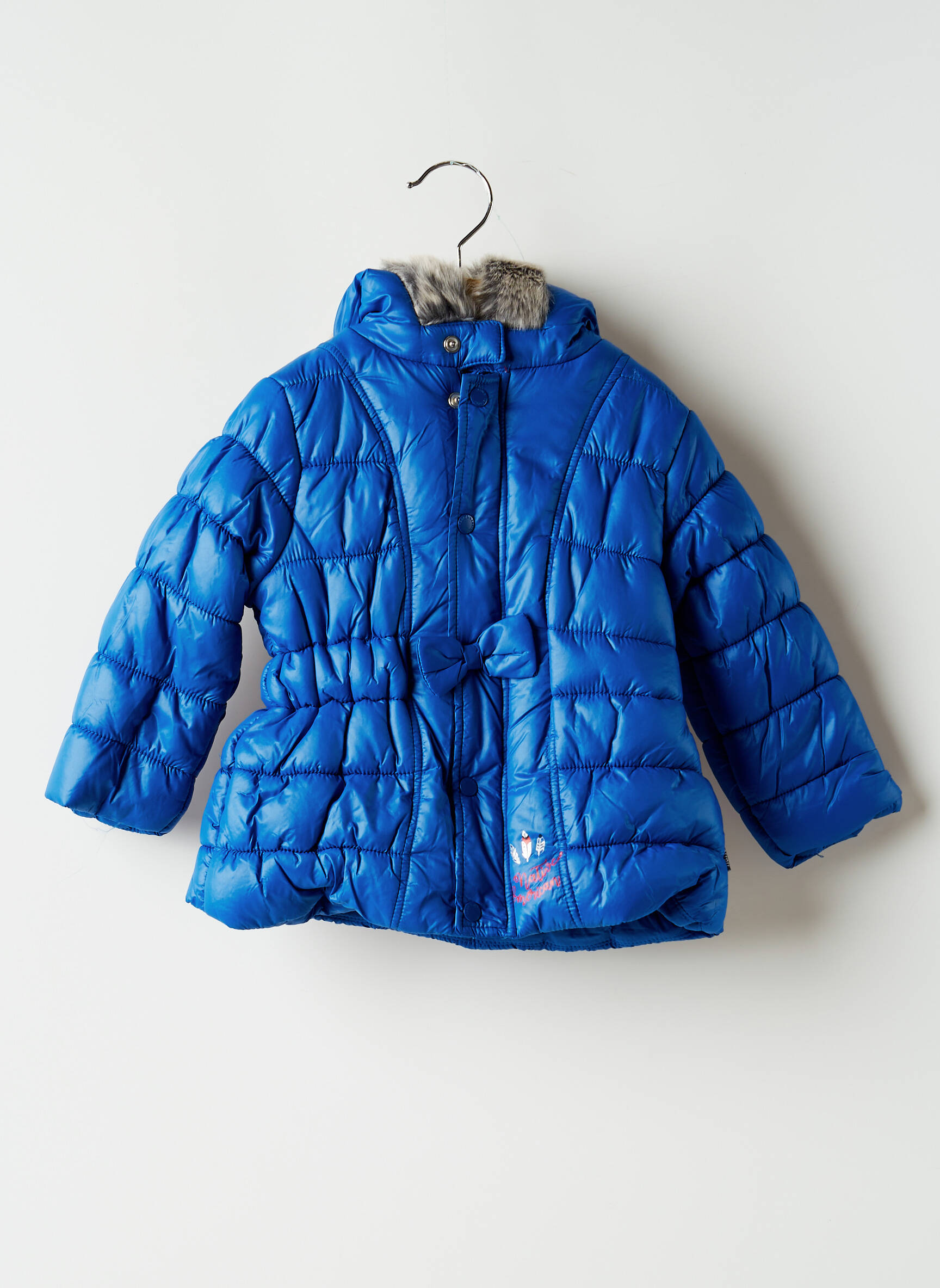 Nano Nanette Doudounes Fille couleur bleu