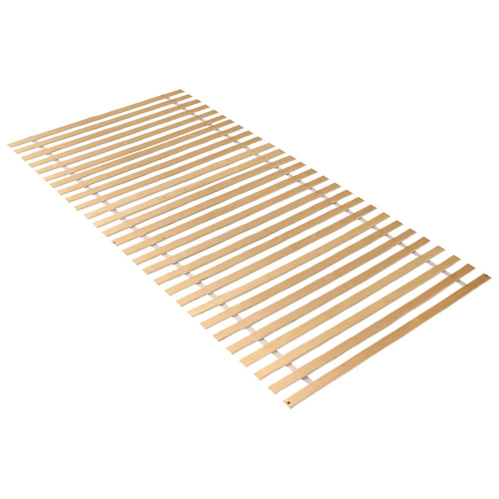 Rollrost Rollrost Lattenrost Größen 90x200 cm,mit 28 Leisten unverstellbar, Gimisgu
