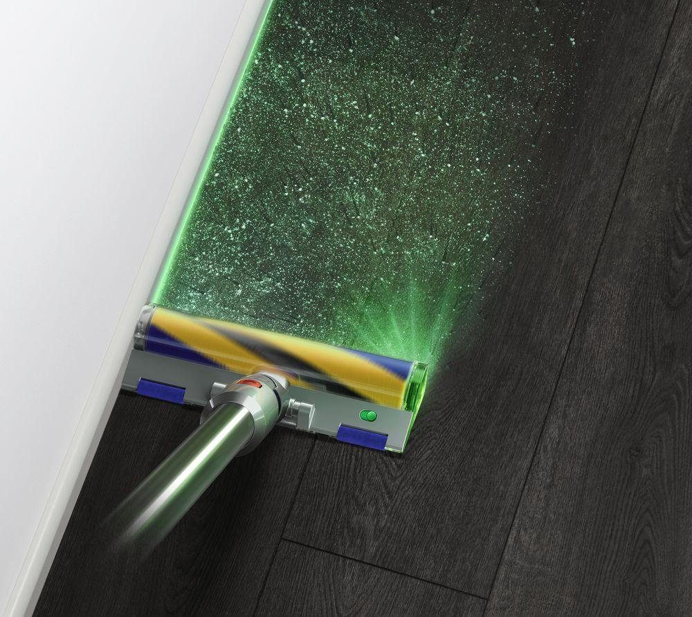 DYSON Akku-Hand-und Stielstaubsauger V15 Detect Absolute, 660,00 W, beutellos, Dyson Hyperdymium Motor, Laser