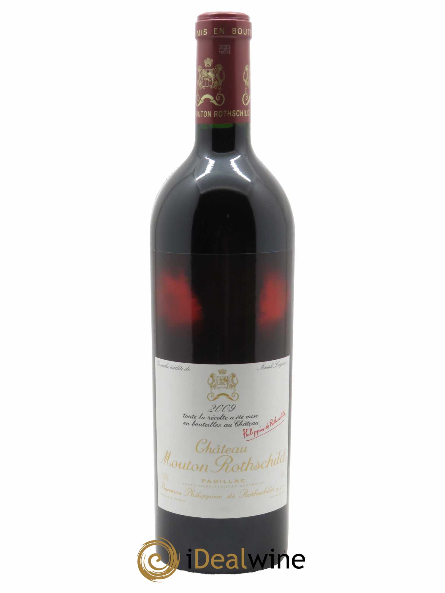 Château Mouton Rothschild 1er Grand Cru Classé (CBO à partir de 6 BTS) 2009 - Lot de 1 Bouteille