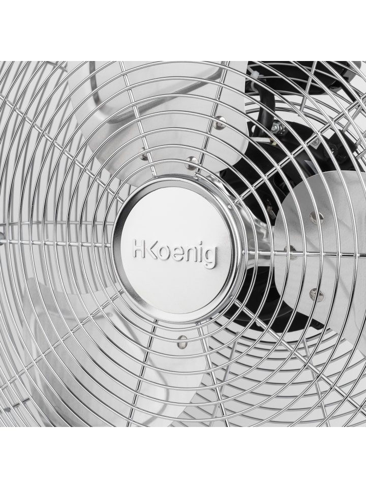 HKoenig Bodenventilator JOE32 in Silber günstig kaufen onesize