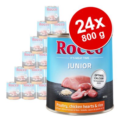 Sparpaket Rocco Junior 24 x 800 g