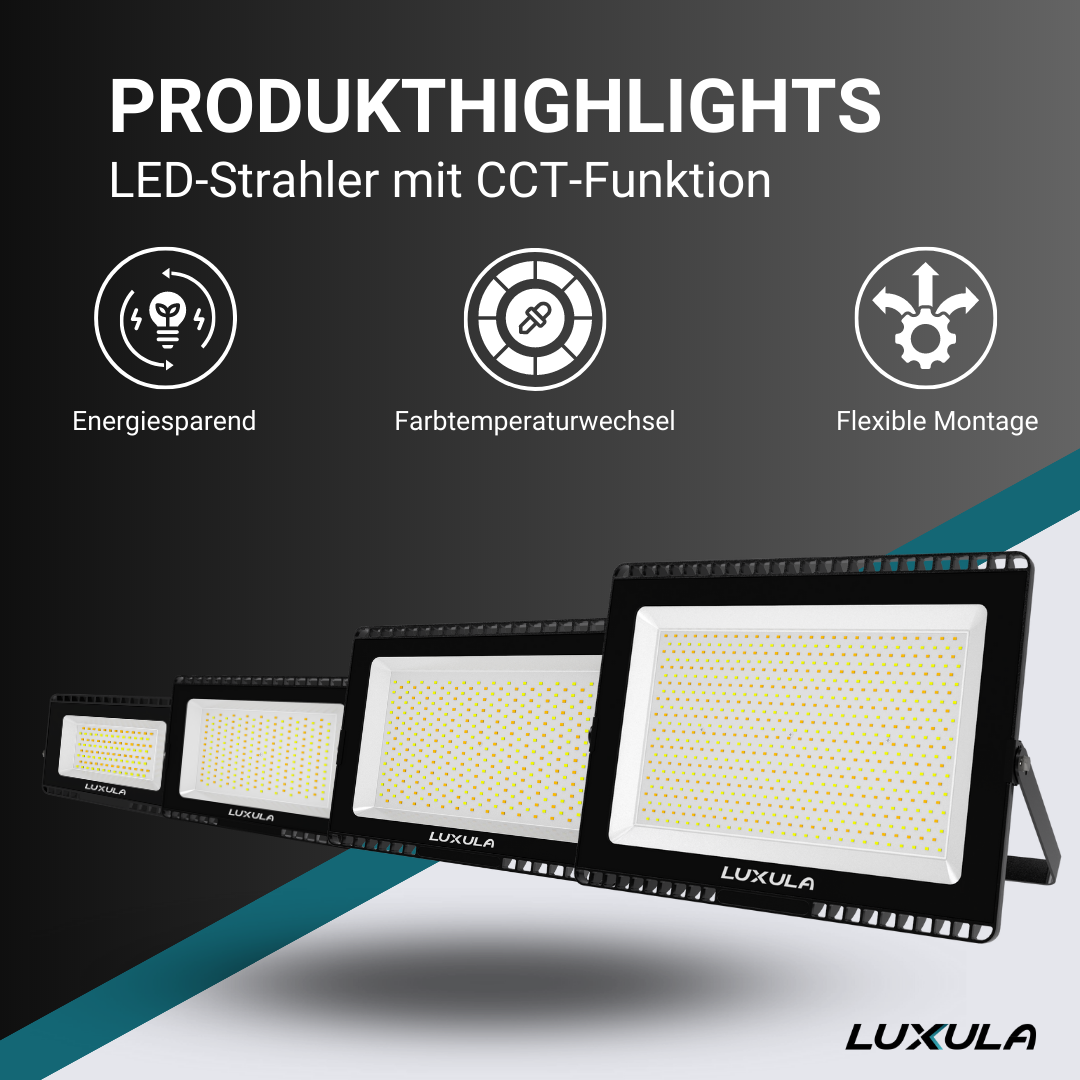 LUXULA LED CCT Fluter, 50 W