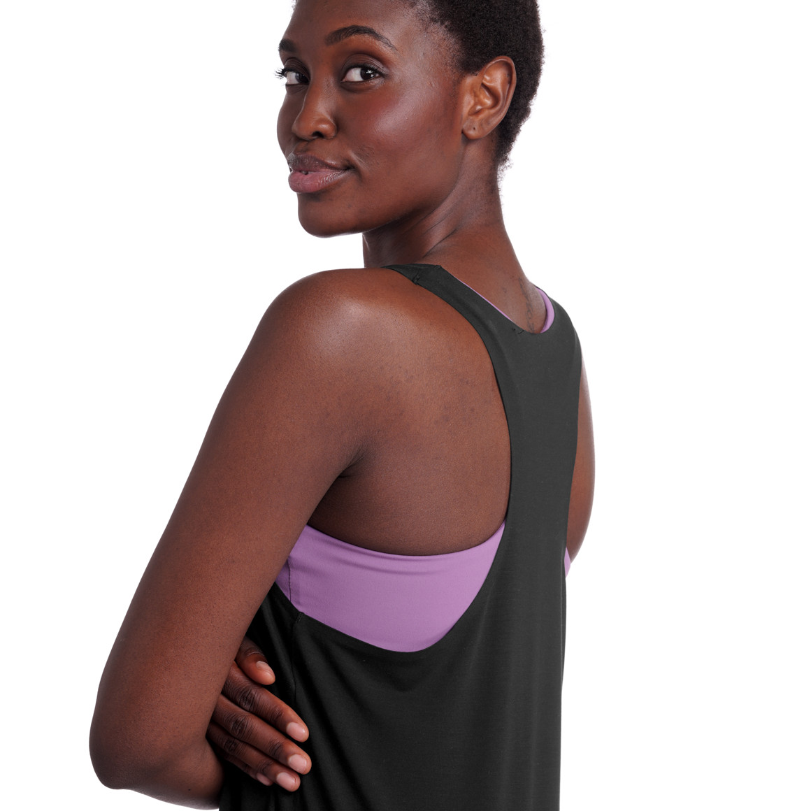 Damen Sport-Top unifarben