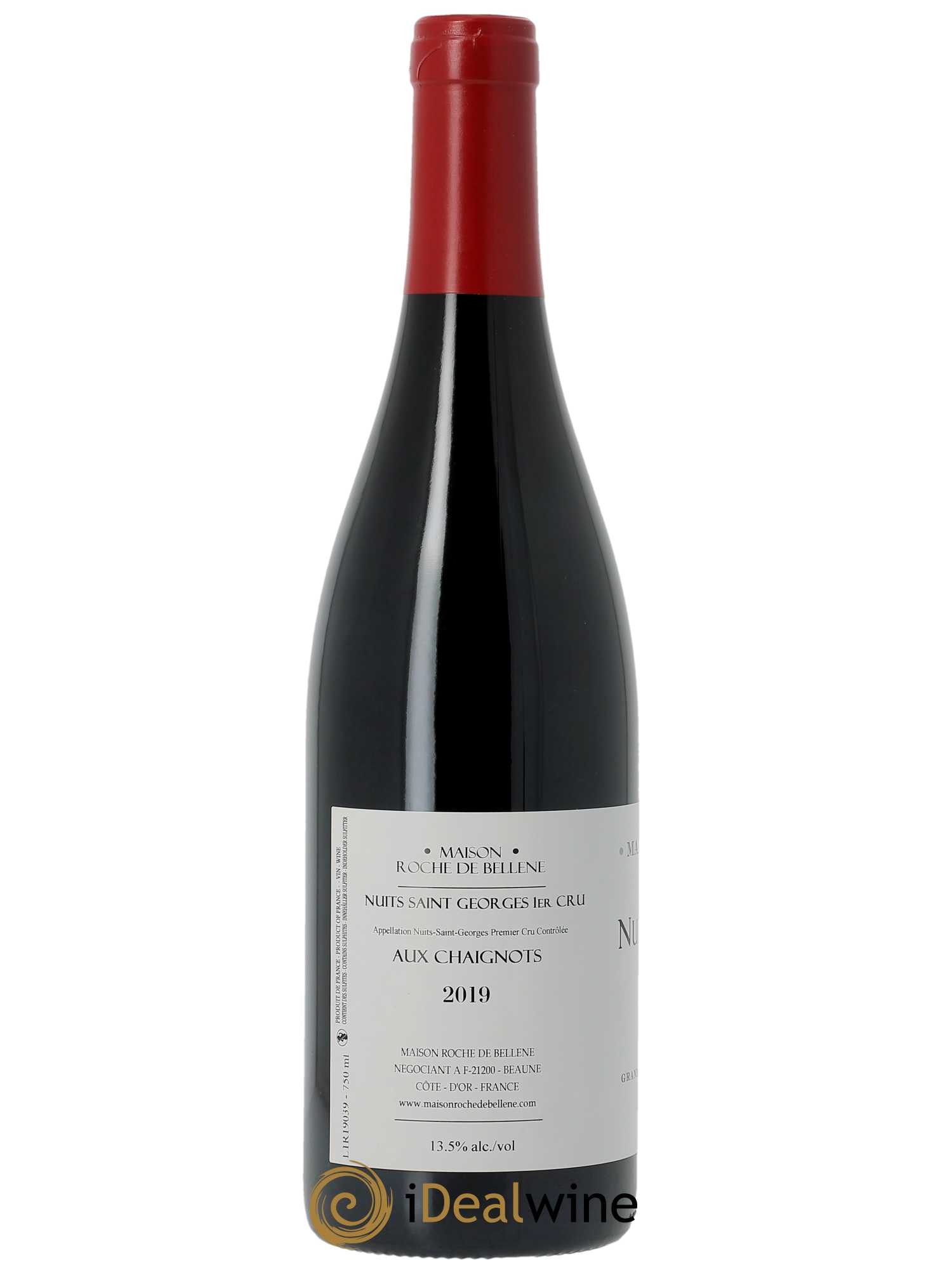 Nuits Saint-Georges 1er Cru Aux Chaignots Maison Roche de Bellene  2019 - Lot de 1 Bouteille