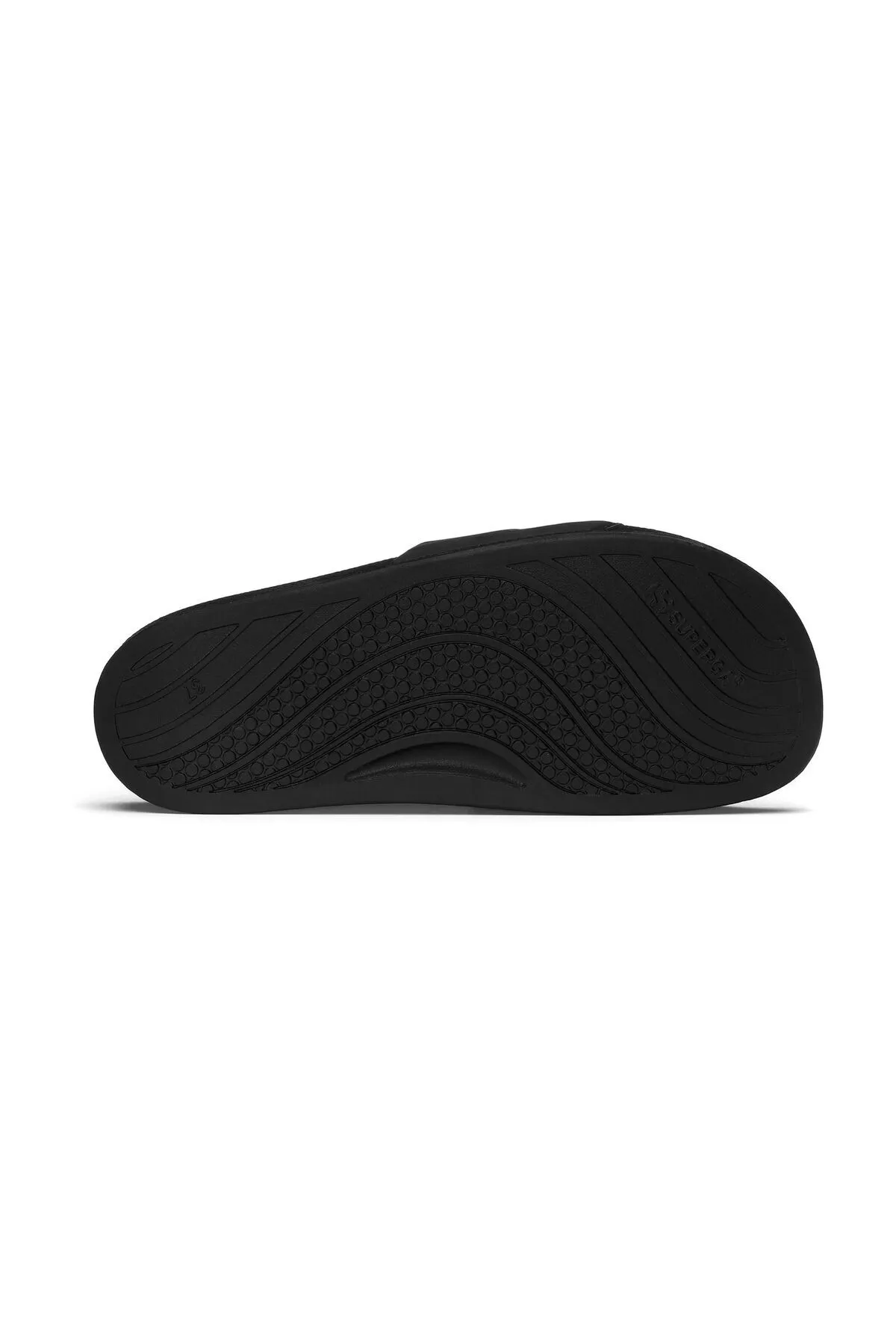 Superga  1908 Modell Polysoft Unisex Schwarz-Weiß Slides Hausschuhe