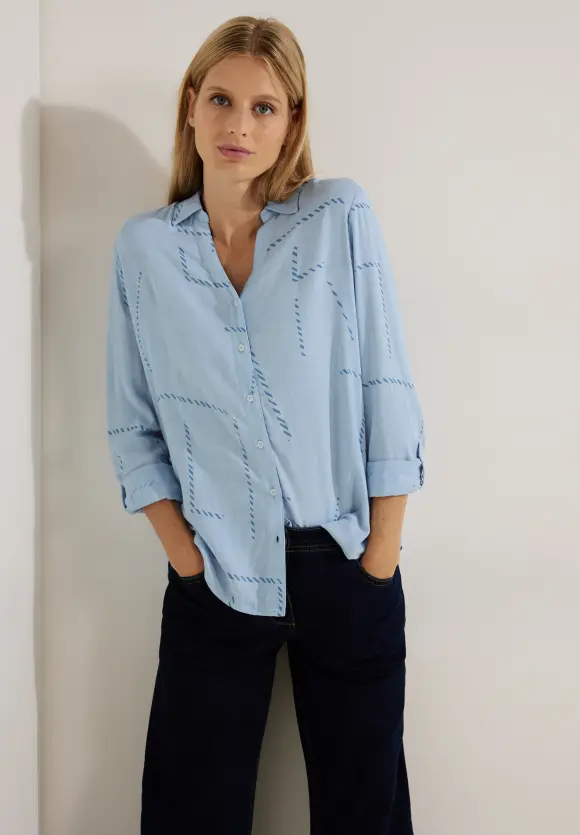CECIL Viskose Partprint Bluse